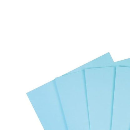 Staples Cover Stock Paper 67 lbs 8.5-Inch x 11-Inch Blue 250/Pack, For Office, School & Home - style: Blue