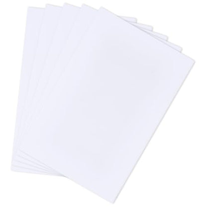 GORGECRAFT 5Pcs 2mm White Foam PVC Boards Sheet 30x20cm Rectangle Lightweight Durable Poster Mount Board Plastic Sheets for Mounting Presentations Signboards Artsan Crafts Framing Display