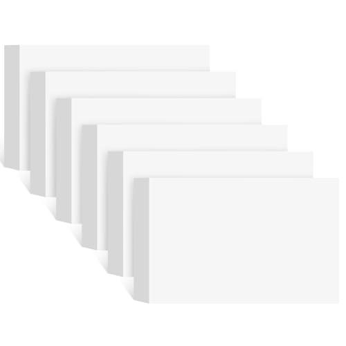 240 Count White Blank Index Cards 3x5 Inch Flash Cards Flashcards Heavyweight Note Cards for Studying School Office Supplies - color: White