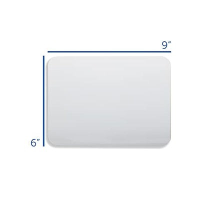 Flipside Products 6" x 9" Two-Sided Dry Erase White Boards, Classroom Pack, Double Sided Lapboard for Class, Reusable for Group Participation - 24 Pack - size: 9"W x 6"H, style: 24 Pack
