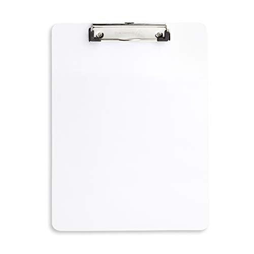 Blue Summit Supplies 30 Pack Dry Erase Clipboard, Whiteboard Clipboard for Classroom, White Board with Front Surface and Low Profile Clip, Designed for Classroom and Business Use