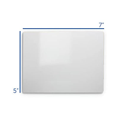 Flipside Products 5" x 7" Two-Sided Dry Erase White Boards, Classroom Pack, Double Sided Lapboard for Class, Reusable for Group Participation - 24 Pack - size: 7"W x 5"H, style: 24 Pack