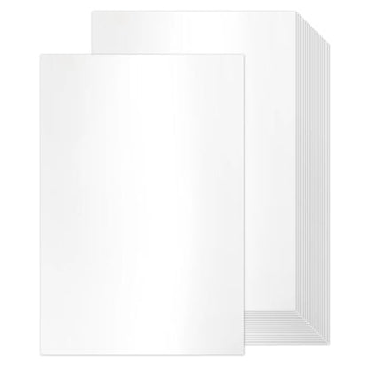 White Shimmer Cardstock Ledger Paper 11x17, Goefun Shimmer Card Stock for Printer 80 lb Metallic Cardstock Pearl Paper for Brochures, Flyers, Art Prints, 100 Pack - color: white shimmer