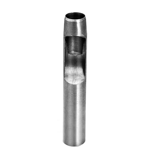 GLRXMX 13mm Carbon Steel Leather Hollow Punch, Heavy Duty Round Hole Punch Tool for Leather Belts Watch Bands Rubber Plastic Crafts & DIY Projects - size: 13mm