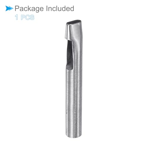 Hollow Punch, 5mm x 13mm Hole, 45# Steel Oval Shaped Gasket Tool - (Applications: for Leather DIY Leathercraft Wallet) - size: 5mm x 13mm