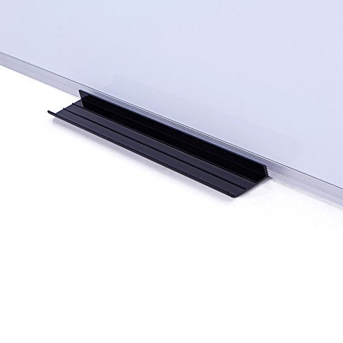 VIZ-PRO Dry Erase Board/Whiteboard, 72 x 40 Inches, Wall Mounted Board for School Office and Home - size: 72 x 40 Inches