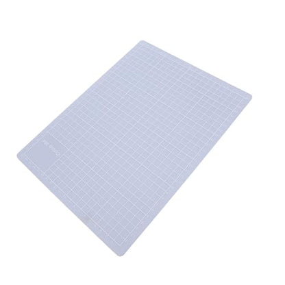 Keenso Crafts Transparent Non Slip Cutting Mat for Precise Crafting Writing Painting for Students Composite PVC (A4 Size) - size: 11.8"L x 8.7"W