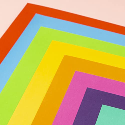 Craftelier - Cardstock Set Brights | Pack of 24 Double Sided Cardstock for Card Making, Scrapbooking and Craft Projects | Weight 240 grams | Size 30,48 cm x 30,48 cm (12" x 12") - color: Brights, size: 12" x 12"