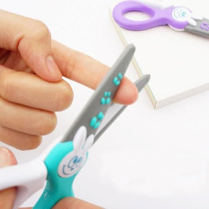 Maped 키디컷 안전 가위, 어린이용, 12.1 cm (4.75 인치), 뭉툭한 끝, 오른손 및 왼손잡이용 (037800) - size: 4.75 Inch
