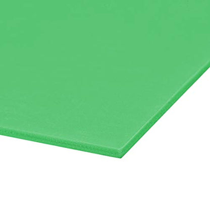 uxcell PVC Foam Sheet 3mm (1/8 inch)-8" x 12" Green for Signage, Displays, Digital Screen Printing - color: Green, size: 300mm x 200mm x 3mm