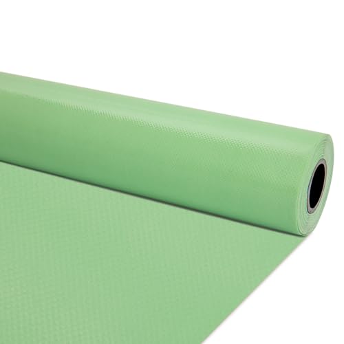Boho Green Bulletin Board Paper Roll,14.8FTx47IN Large Reusable Waterproof Erasable Classroom Wall Background Backdrop Paper, Fade-Resistant Fabric Wrapping School Decors Teacher Supplies - color: Green