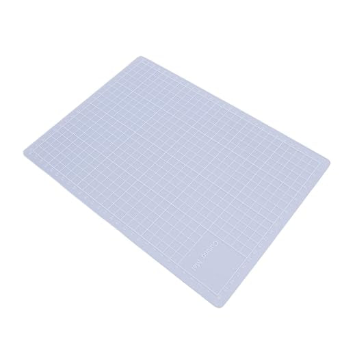 Keenso Crafts Transparent Non Slip Cutting Mat for Precise Crafting Writing Painting for Students Composite PVC (A4 Size) - size: 11.8"L x 8.7"W