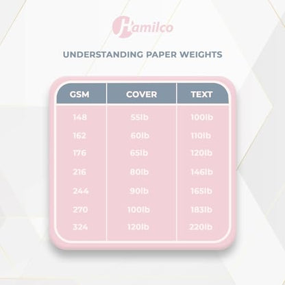 Hamilco 8x8 Cream White Scrapbook Cardstock Paper 100lb Cover Card Stock 100 Pack - size: 8" x 8"