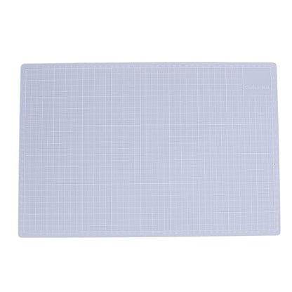 Keenso Transparent Non Slip Cutting Mat, A3 Size PVC Craft Mat for Precise Crafting Writing Painting (A3 Size) - size: 17.7"L x 11.8"W
