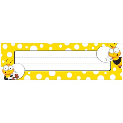 Buzz–Worthy Bees Nameplates - style: Buzz-Worthy Bees