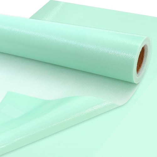 Ceiba Tree Mint to Be Sea Glass Green Aqua Bulletin Board Paper Roll Non-Woven Fabric 17 in X 12 ft Small Fun Size for Classroom Decor Decorations Back to School - color: Sea Glass Green