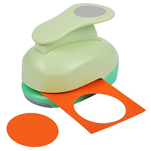 UCEC Hole Punch, Paper Punch, 1.5 Inch Circle Punch, Hole Puncher Shapes, Large Paper Punches for Crafting Scrapbooking Craft Handmade Cards Arts Fun Projects - color: Circle, size: 1.5 Inch