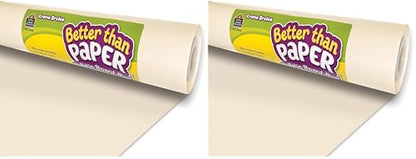 Teacher Created Resources Creme Brulee Better Than Paper® Bulletin Board Roll (TCR77440) (Pack of 2) - size: 4 feet x 12 feet (Pack of 2)
