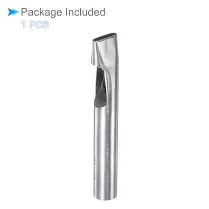 Hollow Punch, 3mm x 15mm Hole, 45# Steel Oval Shaped Gasket Tool - (Applications: for Leather DIY Leathercraft Wallet) - size: 3mm x 15mm