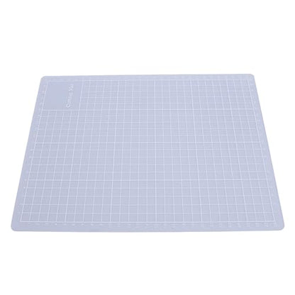 Keenso Crafts Transparent Non Slip Cutting Mat for Precise Crafting Writing Painting for Students Composite PVC (A4 Size) - size: 11.8"L x 8.7"W