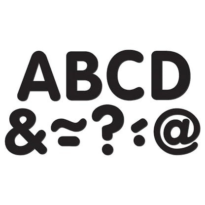 Black Classic 2" Magnetic Letters (TCR77188)