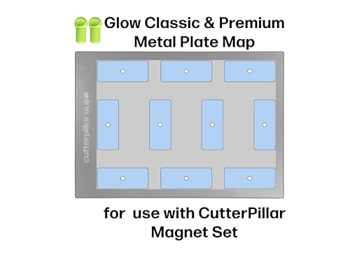 Cutterpillar Glow Premium II LED Light Board with Translucent Self-Healing Cutting Mat – 13" x 19" Light Box Tracing Pad with Non-Slip Mat and Built-In Rechargeable Battery - style: Glow Premium