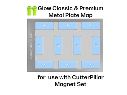 Cutterpillar Glow Premium II LED Light Board with Translucent Self-Healing Cutting Mat – 13" x 19" Light Box Tracing Pad with Non-Slip Mat and Built-In Rechargeable Battery - style: Glow Premium
