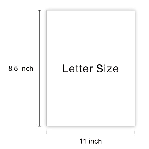 25 Sheets Heavyweight White Cardstock 110lb 8.5x11, White Card Stock 300 GSM Thick Paper for Arts and Craft, Drawing, DIY Projects