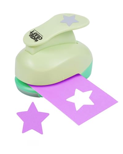 UCEC 2 Inch Star Paper Punch, Handmade Scrapbook Paper Puncher, Star Hole Punch, Lever Punch Scrapbooking Punches Crafting Designs for Office Supplies, Card Making, DIY Albums Photos - color: Star, size: 2 Inch