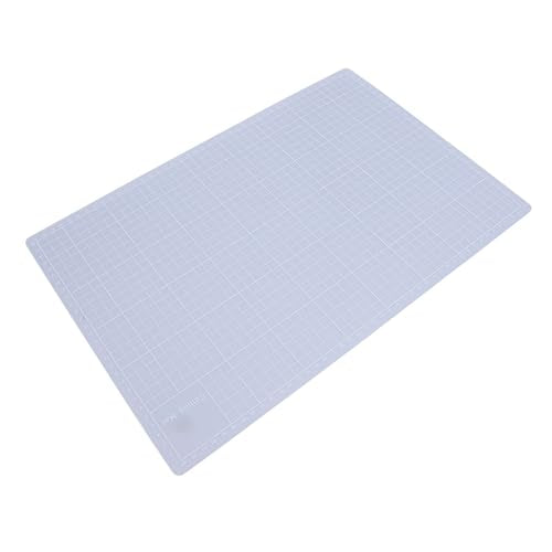 Keenso Transparent Non Slip Cutting Mat, A3 Size PVC Craft Mat for Precise Crafting Writing Painting (A3 Size) - size: 17.7"L x 11.8"W