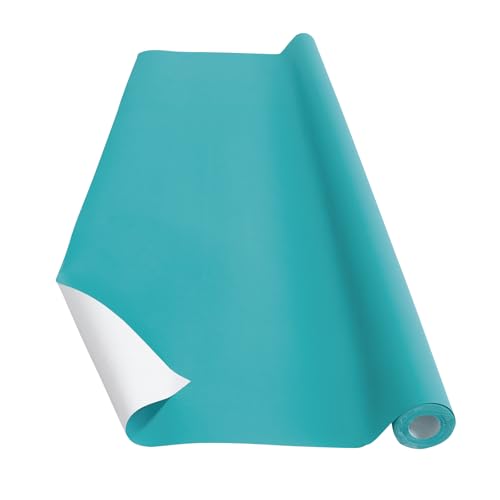 Colorations Prima-Color Fade-Resistant Paper Rolls, Turquoise, Arts and Crafts, 48" x 60', Drawing, Finger Painting, Paint, Watercolor, Wall Art, Bulletin Boards, Kids Crafts, (Model: RESISTTU) - color: Turquoise
