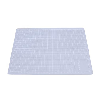Keenso Crafts Transparent Non Slip Cutting Mat for Precise Crafting Writing Painting for Students Composite PVC (A4 Size) - size: 11.8"L x 8.7"W