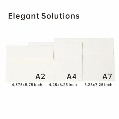 70 Packs A4 Envelopes, White, 4x6 Photo, Self Seal for Invitations, Weddings, Baby Shower, Photos, Postcards, Greeting Cards, Mailing (Cream White, A2 (4.33x5.75in)) - color: Cream White, size: 80 Pack A2 (4.33x5.75in) Envelopes