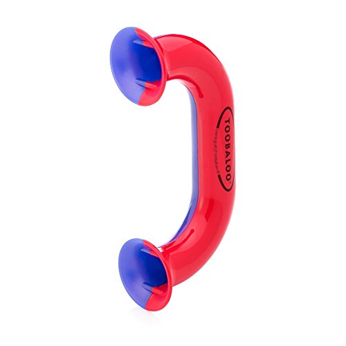 (Red/Purple) Toobaloo Auditory Feedback Phone – Accelerate Reading Fluency, Comprehension and Pronunciation with a Reading Phone. - color: Red/Purple, size: Single