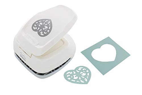 Bira 1.5 inch Silhouette Craft Lever Punch for Scrapbooking Cards Paper Arts (Vine Heart) - size: 1.5 inch Vine Heart