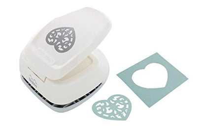 Bira 1.5 inch Silhouette Craft Lever Punch for Scrapbooking Cards Paper Arts (Vine Heart) - size: 1.5 inch Vine Heart