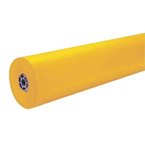 Pacon ArtKraft Duo-Finish Paper Roll, 36" x 1,000' (Canary, 1 Roll)