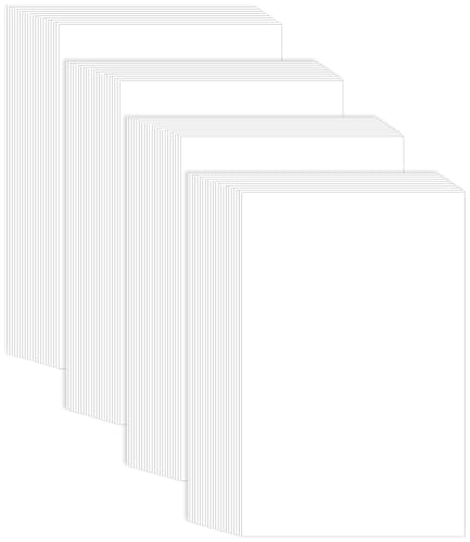 (4-Pack) 11" x 17" White Legal Size Card Stock Paper - 200 Sheets Premium Smooth 80lb Cover Cardstock, Perfect for Documents, Programs, Menus Printing - size: 11" x 17", style: 4-Pack