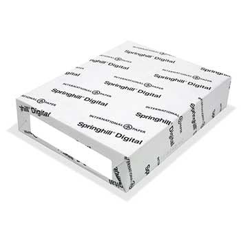 SPRINGHILL CARDSTOCK Paper 8.5” x 11” 67Lb 147gsm 250 Sheets (BLUE) - color: BLUE