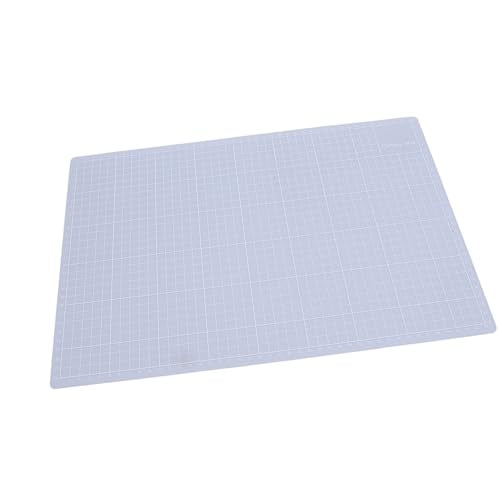 Keenso Transparent Non Slip Cutting Mat, A3 Size PVC Craft Mat for Precise Crafting Writing Painting (A3 Size) - size: 17.7"L x 11.8"W