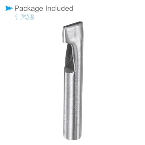 Hollow Punch, 3mm x 19mm Hole, 45# Steel Oval Shaped Gasket Tool - (Applications: for Leather DIY Leathercraft Wallet) - size: 3mm x 19mm