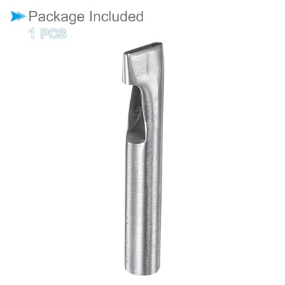 Hollow Punch, 3mm x 19mm Hole, 45# Steel Oval Shaped Gasket Tool - (Applications: for Leather DIY Leathercraft Wallet) - size: 3mm x 19mm