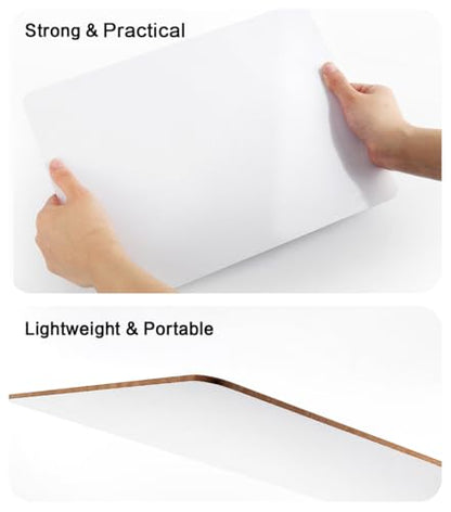 Dry Erase Lapboards, HERKKA 15 Pack Double Sided Dry Erase Lap Boards 9 x 12.5 Inch, 15 Markers, 15 Erasers, Small Dry Erase Boards for Students Classroom Teacher Supplies - style: 15 Boards+15 Erasers+15 Markers