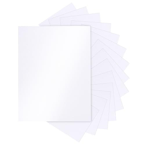 Silunkia 120 Sheets White Shimmer Cardstock 8.5 x 11 Heavyweight Paper, 250gsm/92lb Thick Card Stock Printer Paper for Making Cards, Greeting Cards, Crafts, Wedding Invitations, Menus - color: White, size: 120 Sheets