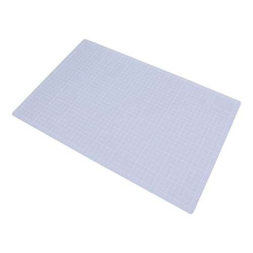 Keenso Transparent Non Slip Cutting Mat, A3 Size PVC Craft Mat for Precise Crafting Writing Painting (A3 Size) - size: 17.7"L x 11.8"W