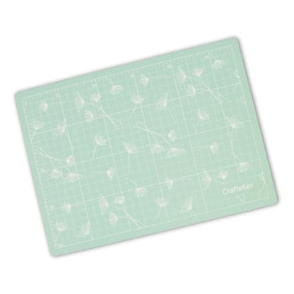 Craftelier - Self Healing Cutting Mat Portable A4 Cutting Board for Crafts and Sewing | Grid and Anti-slip Surface | Size 28 x 20 cm) 8 x 12