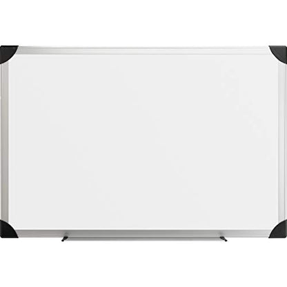 Lorell Aluminum Frame Dry-Erase Boards - size: 96"W x 96"H