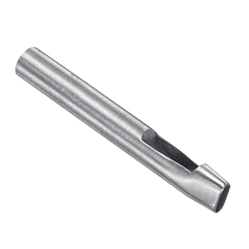Hollow Punch, 5mm x 13mm Hole, 45# Steel Oval Shaped Gasket Tool - (Applications: for Leather DIY Leathercraft Wallet) - size: 5mm x 13mm