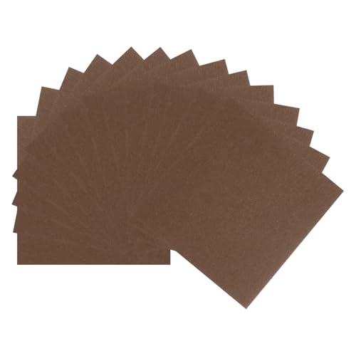 DMiotech 500 Sheets 2x2 Inch Origami Paper, Coffee Square Origami Paper Easy Fold Double Sided Paper for DIY Arts and Crafts - color: Coffee