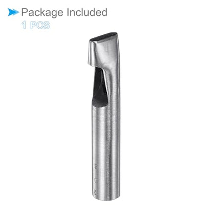 Hollow Punch, 5mm x 20mm Hole, 45# Steel Oval Shaped Gasket Tool - (Applications: for Leather DIY Leathercraft Wallet) - size: 5mm x 20mm